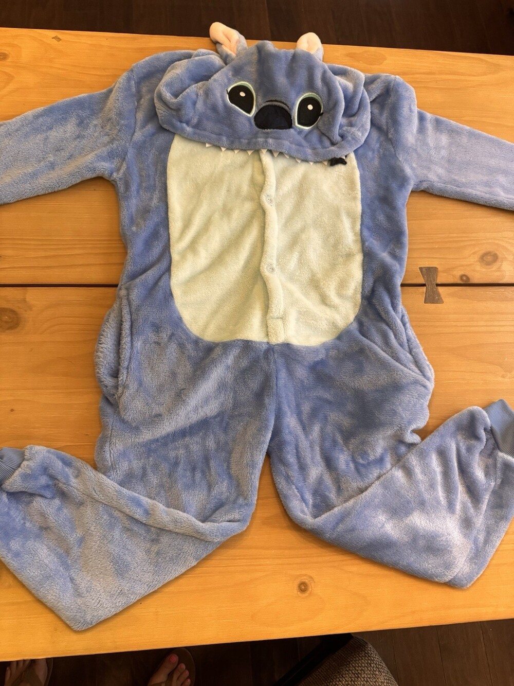stitch one Piece pajamas Costume Big Kid